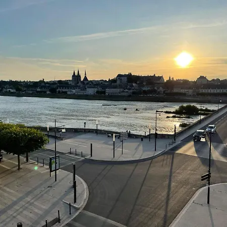 Le Wilson - Vue Imprenable Sur La Loire Et Le Chateau De Blois Exterior foto